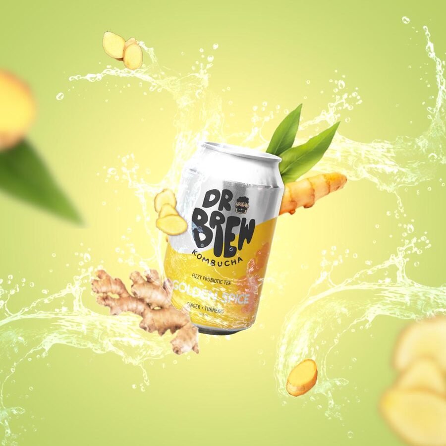 Golden Spice kombucha